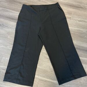 Black Wide-Leg Pants